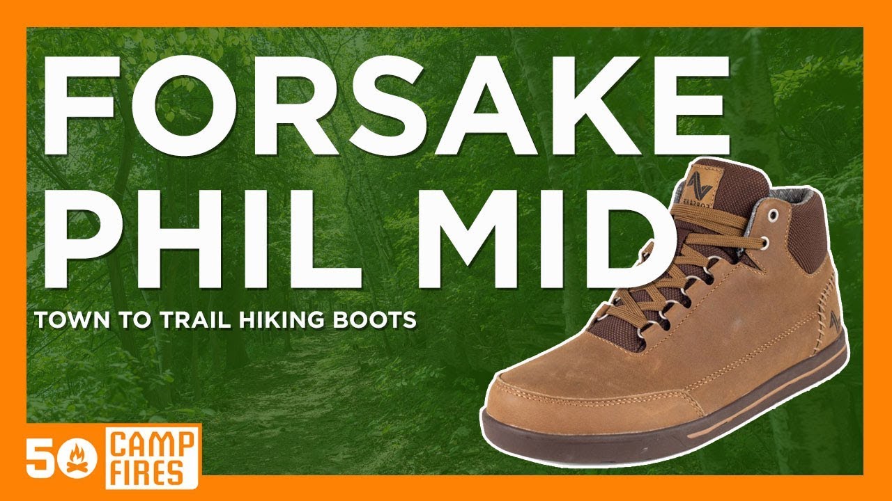 Forsake Phil Mid Boots : Stylish Town To Trail Boot Review - YouTube