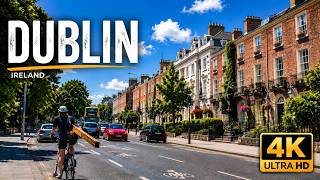 Dublin, Ireland 4K | Druncondra road walking tour 2026 | Natural city sound