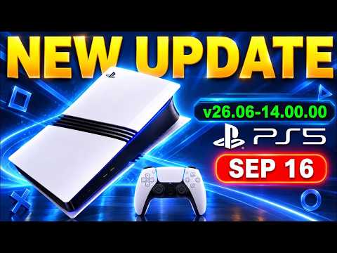 Video: PS5 Update 26.06-14.00.00 Is HERE! Big New Features You Need to Know! (Patch Notes)