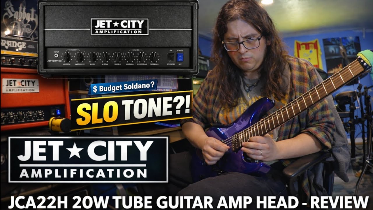 Soldano SLO Tone on a Budget?! | Jet City JCA 22H Review - YouTube