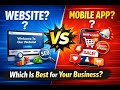 Website vs Mobile App: When Each One Actually Makes Sense for Your Business