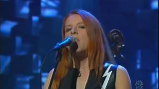 Video thumbnail of "Neko Case ft. The Sadies - Hold On, Hold On (Conan 2006)"