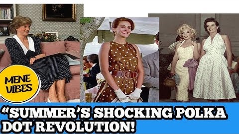 The Summer of Subverted Polka Dots: What They’re NOT Telling You | MENE VIBES Exclusive