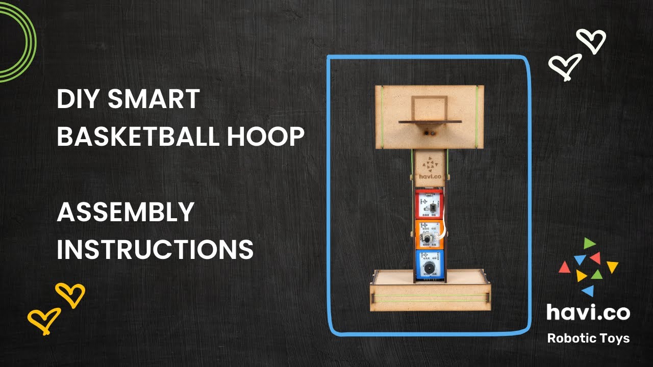 DIY Smart basketball hoop made using Havi Elements - DIY Object Sensor Projects Kit | Havi.co