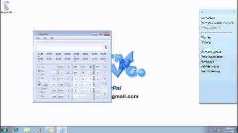 Calculator features in Windows 7 - LearnNGo