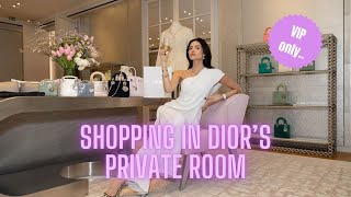 A Day In The Life Shopping Spree In Diors Vip Suite With Holly Scarfone