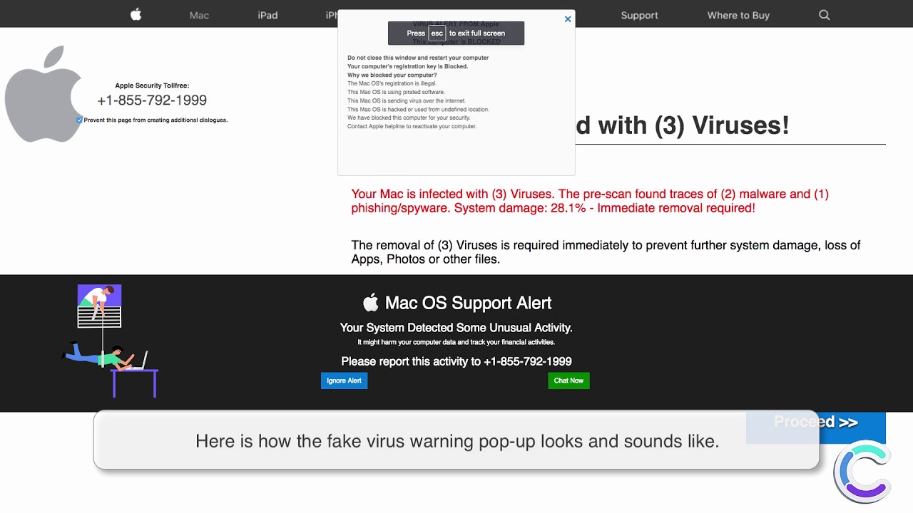 How To Remove Official Apple Support Pop-up Scam (Mac Guide)