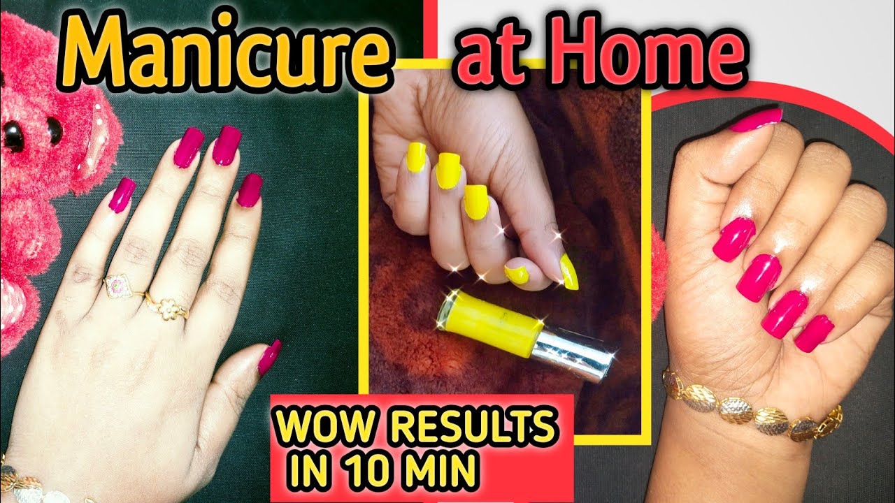 How to do Manicurehome for hand whiteningTan removal& smoothen skin