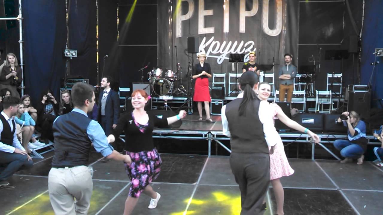 Swing Dance Contest - Semi Final Battle 1 (Ретро Круиз 2015)