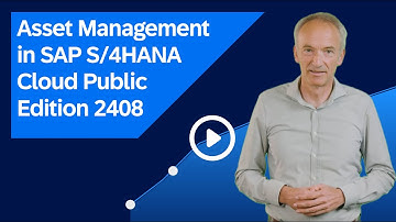 Asset Management in SAP S/4HANA Cloud Public Edition 2408