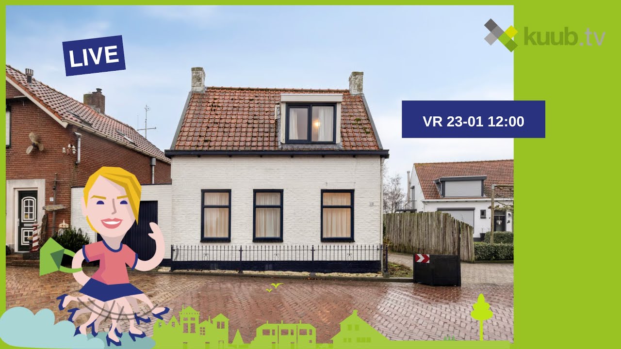 Knusse en compacte halfvrijstaande woning in Waarde.