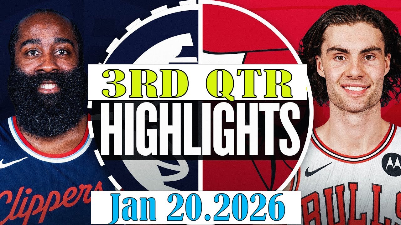 Chicago Bulls vs Los Angeles Clippers 3rd Qtr Jan 20.2026 Highlights | NBA HIGHLIGHT