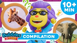 fun animal facts kids elephants lions llamas more bubbles