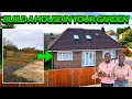 BUILD A HOUSE IN YOUR GARDEN! PART TWO || SELF BUILD WITH A TWIST