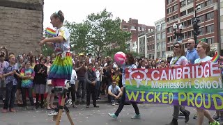 LGBT (Lesbian gay bisexual transgender) Boston Pride Parade 2023 Live