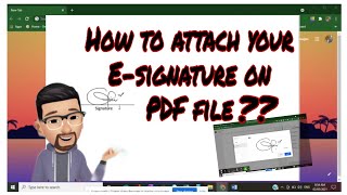 How to attach your Signature on PDF File screenshot 5