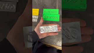 3d Printed Stamp Dies #3dprinting