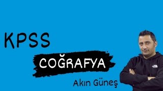 KPSS COĞRAFYA 11) TÜRKİYE'NİN YER ŞEKİLLERİNİ ETKİLEYEN İÇ KUVVETLER (DEPREM)