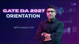 GATE DA 2027 ORIENTATION | Your Roadmap to Single Digit Rank | TAAI