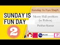 Sunday is Fun Day | Monty Hall Problem explained by Analyst Prabhat