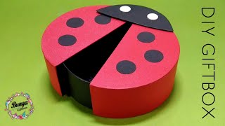 Diy Gift box | Crafts | Gift Ideas | Kotak Kepik | Ladybug Box