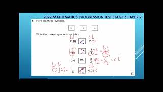 2022 stage 6-paper 2-MATHS-progression test-questions-answer explained primary past papers-easy way