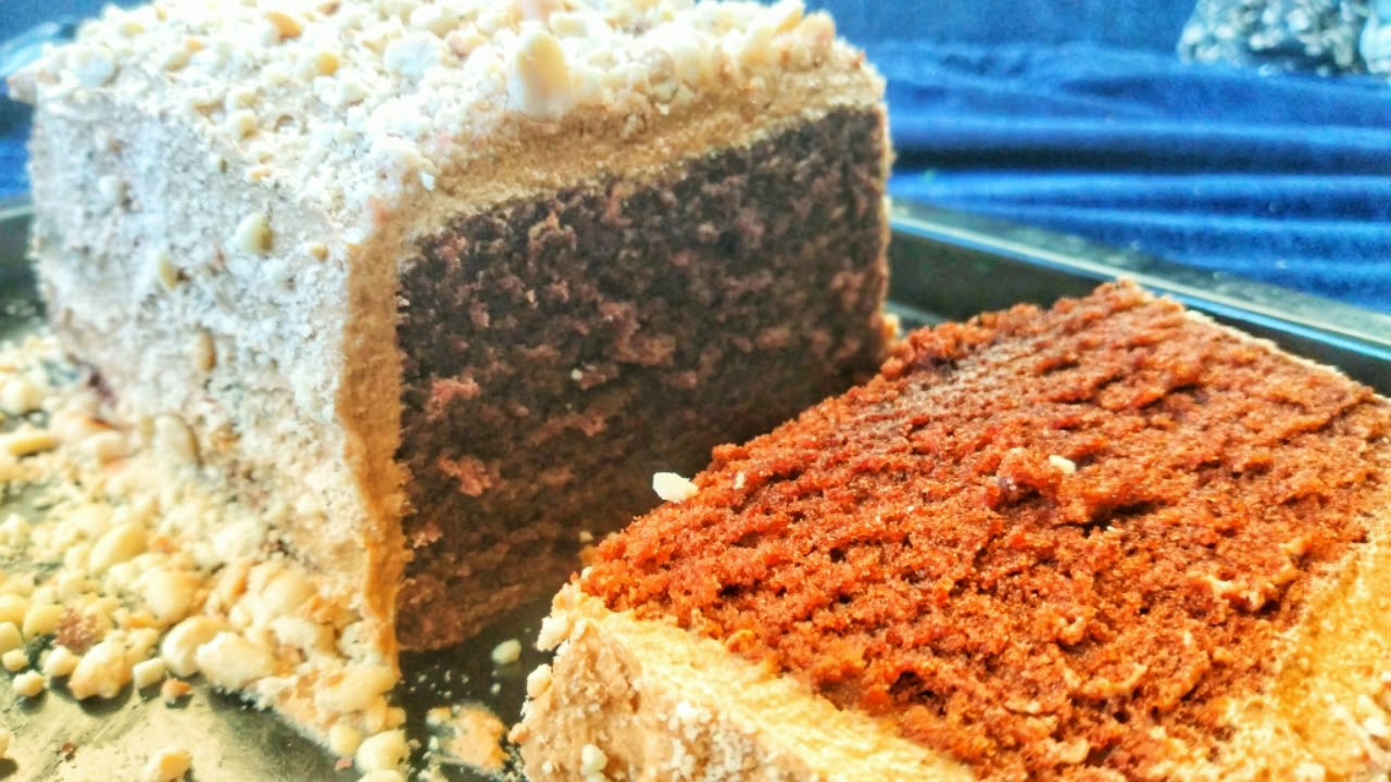 Coffee Cake Recipe in Tamil Cake with Buttercream frosting in Tamil