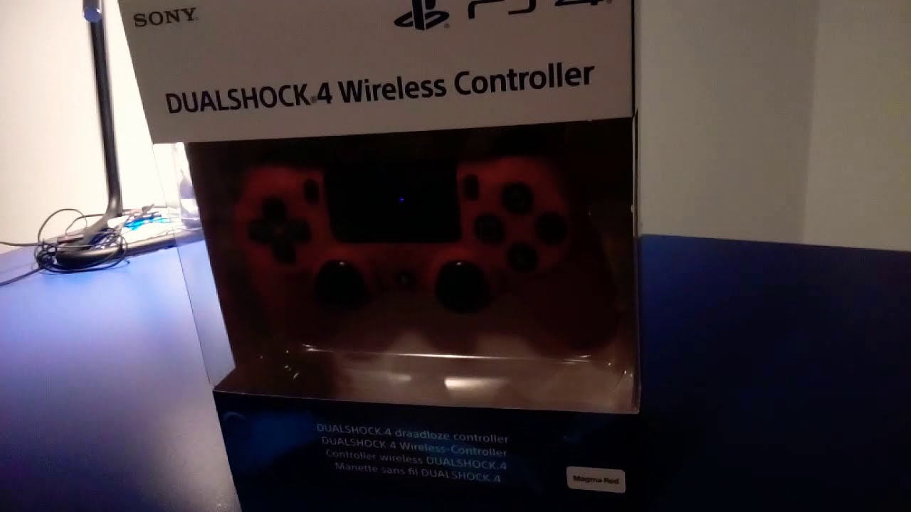 Ps4 Dualshock4 Red - YouTube