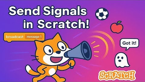How To Use Broadcast in Scratch 📡 |EP17 #broadcastinscratch
