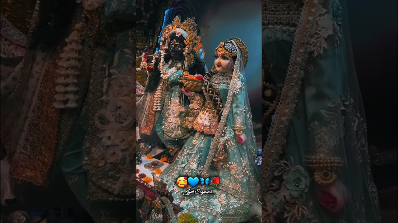 Naina Jo Mile Hai Sarkar Se 😍| Radhe Krishna🦚 #trendingshorts #radhekrishna #radheradhe #shorts #new