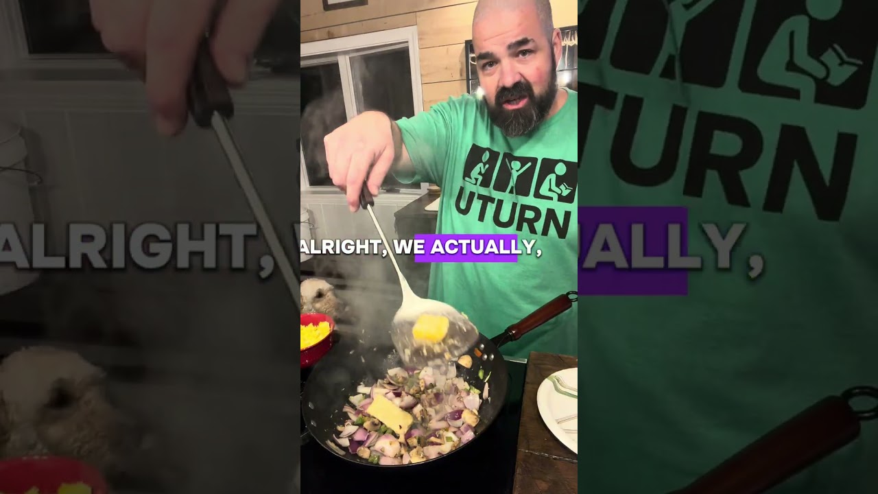 Chris’s kitchen (pork fried rice)￼