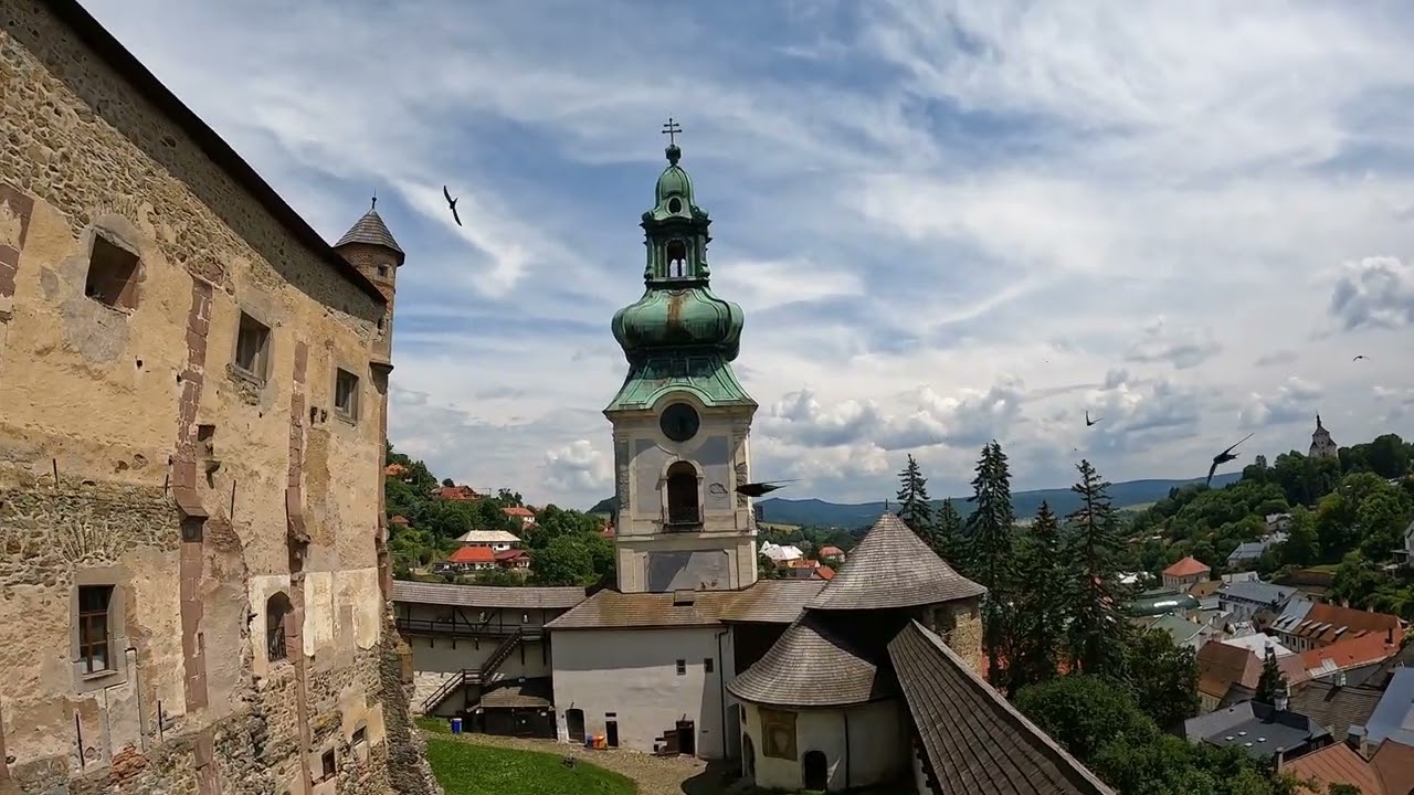 Výlet do Banskej Štiavnice, Starý zámok a krásny výhľad.
