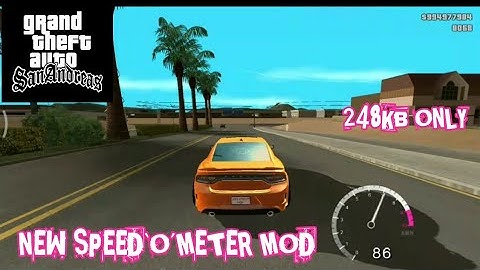 Gta Sa Speed`O´Meter Mod Android #tamilgameplay #speedometer
