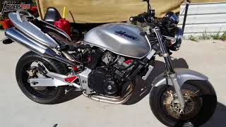 Honda Hornet 250 First Start in 5 years - 1996 CB250F - Ride By