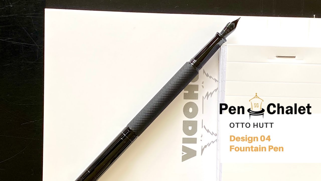 Otto Hutt Design 04 Fountain Pen Unboxing - YouTube
