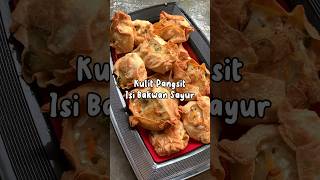 Kulit pangsit isi bakwan sayur #kulitpangsit #resepkulitpangsit #bakwansayur #resepbakwan