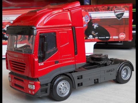Miniature Iveco Stralis Ducati - 1/43 - Camion Collection - Occasion