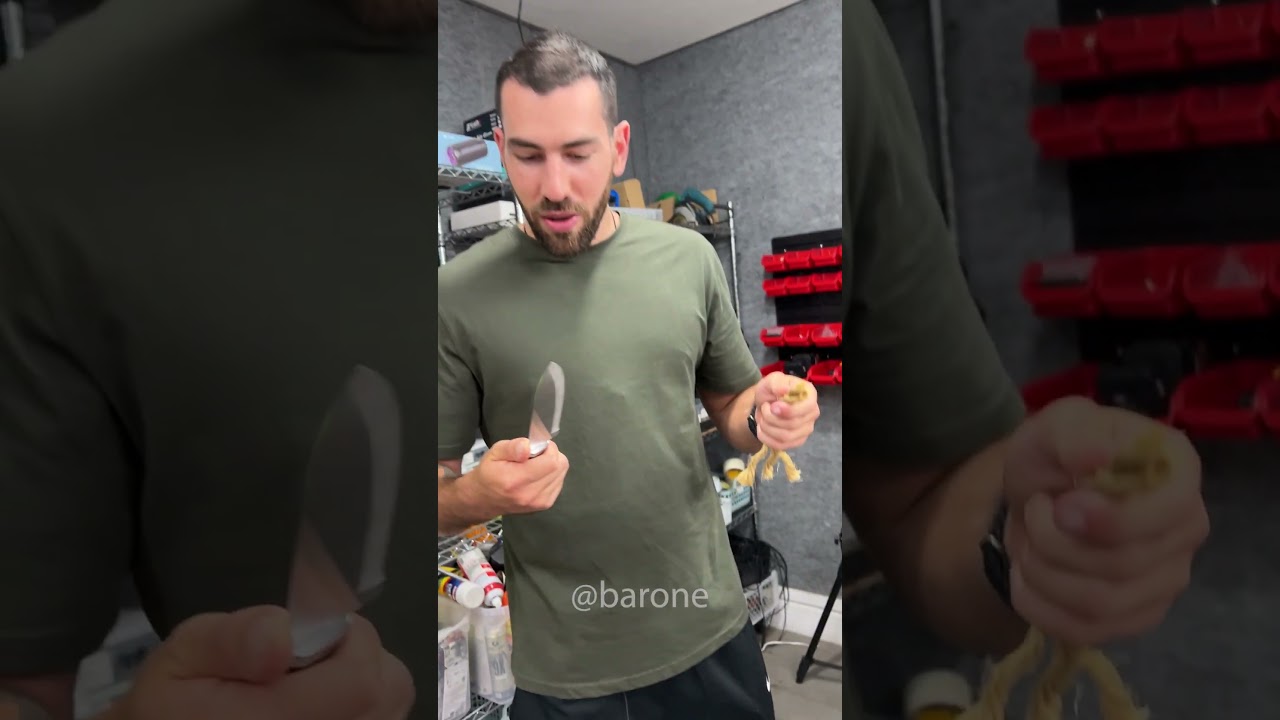 Comprei a faca de cozinha mais barata e mais cara da internet