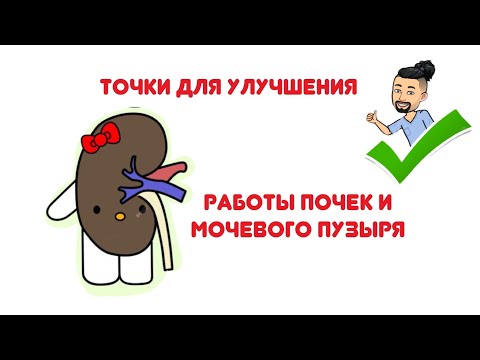 Точки для укрепления Почек и Мочевого пузыря #акупрессурадляпочек