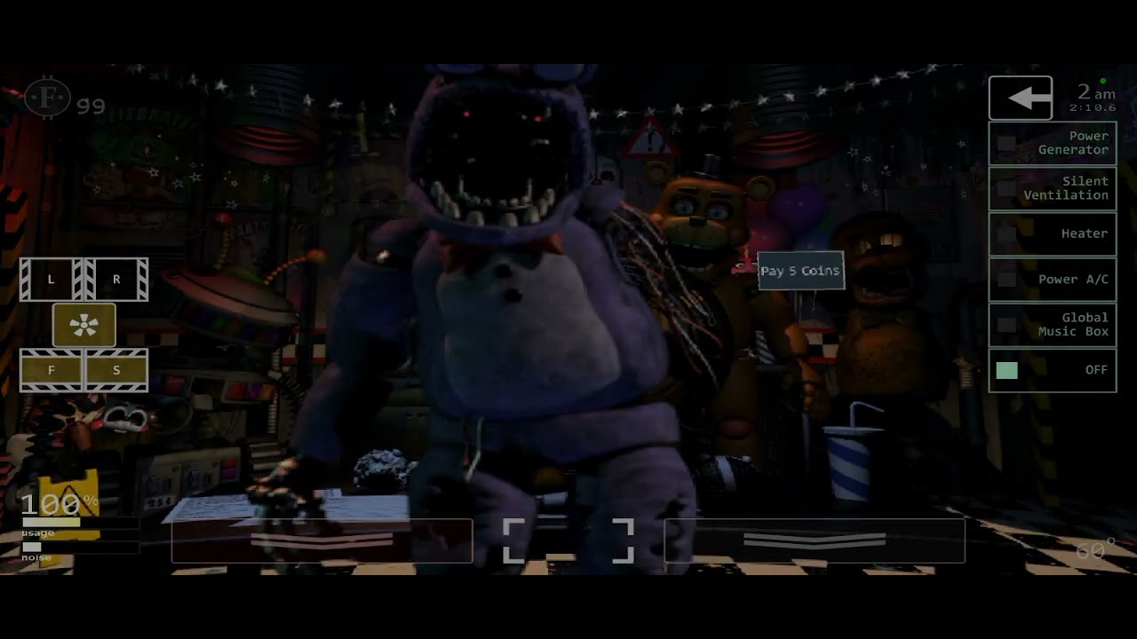 Играю во фнаф Ultimate custom night,фнаф7(без голоса) - YouTube