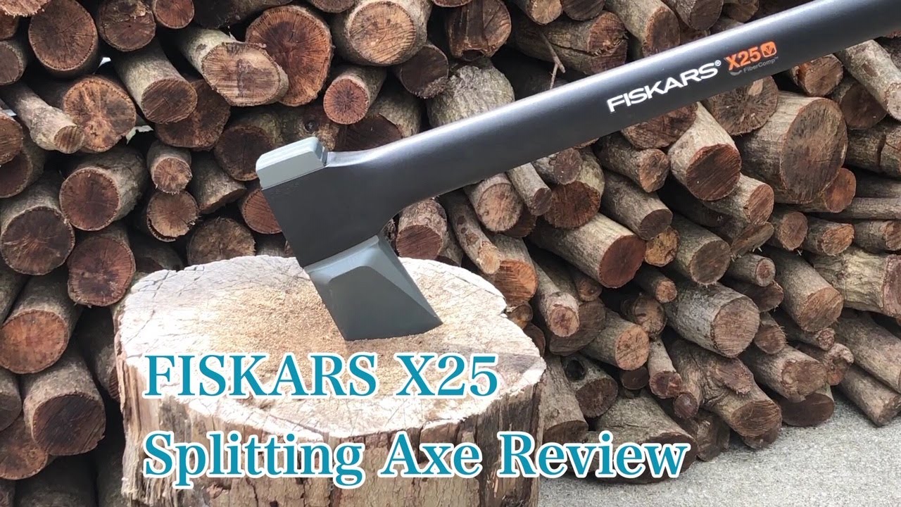 FISKARS X25 Splitting Axe Review （フィスカースX25 レビユー