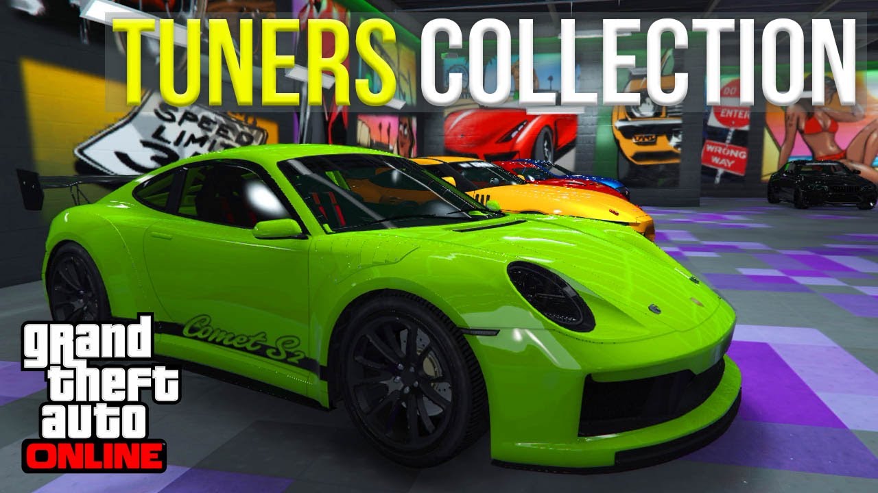 Tuners Collection with Real Life Cars | GTA 5 Garage Tour