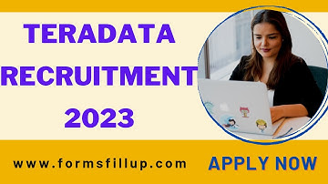 TERADATA Mega Hiring | Teradata jobs | Technical jobs | Latest jobs 2023