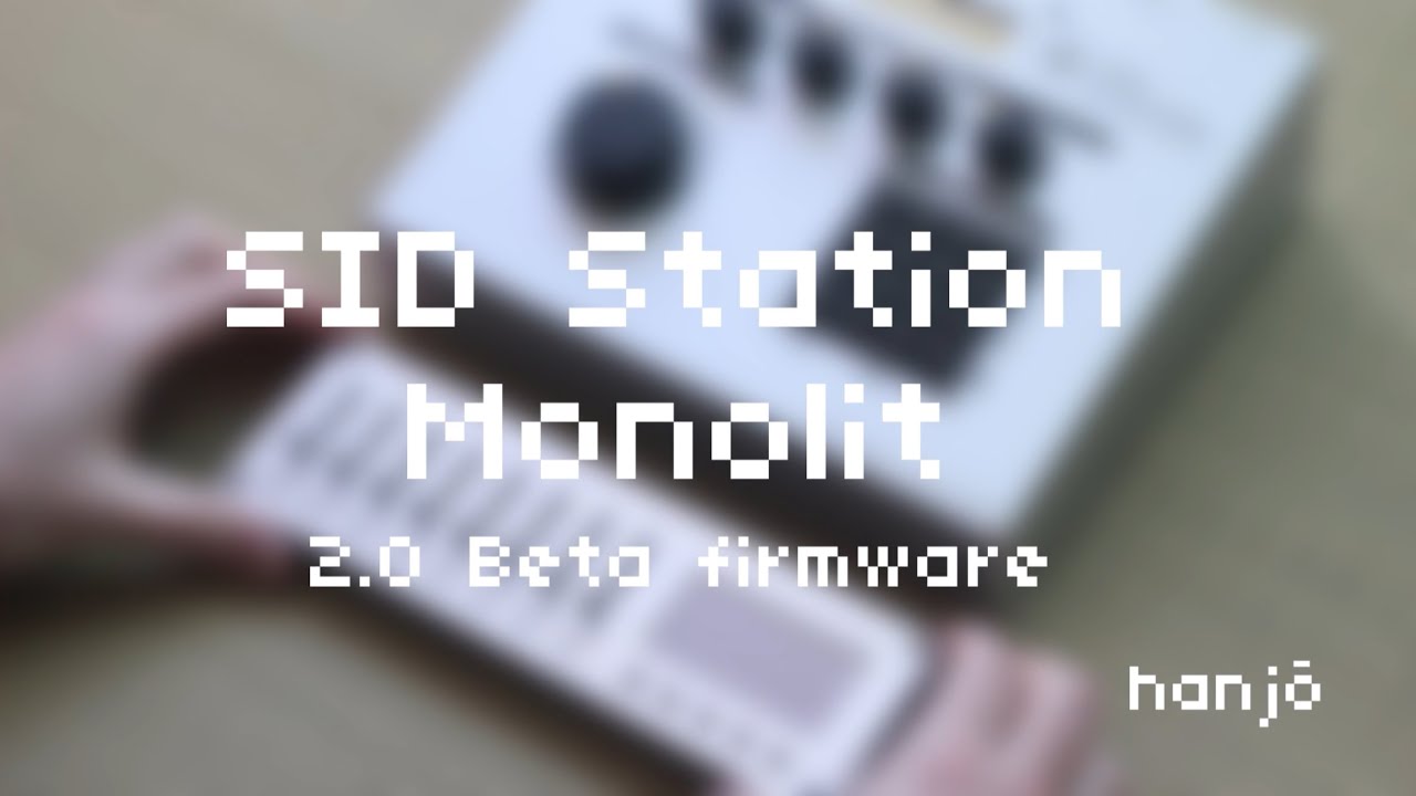 Sid Station Monolit and a PO12 afternoon jam freaking sounds 
