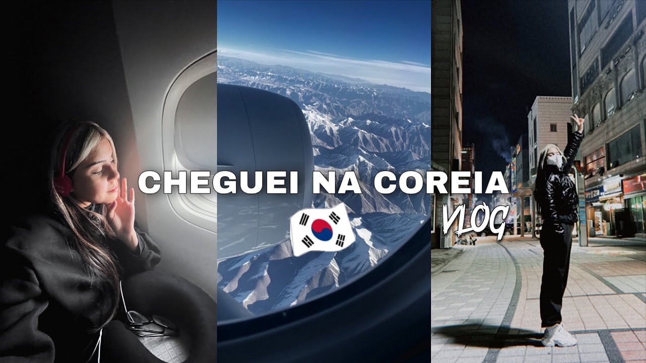 #VicInKorea 1 | CHEGUEI NA COREIA DO SUL