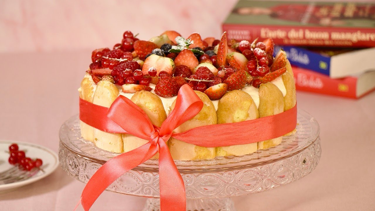 Torta Charlotte, Bavarese ai frutti di bosco