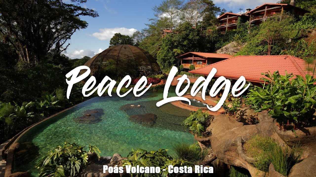 The Peace Lodge La Paz Waterfall Gardens In Costa Rica Youtube