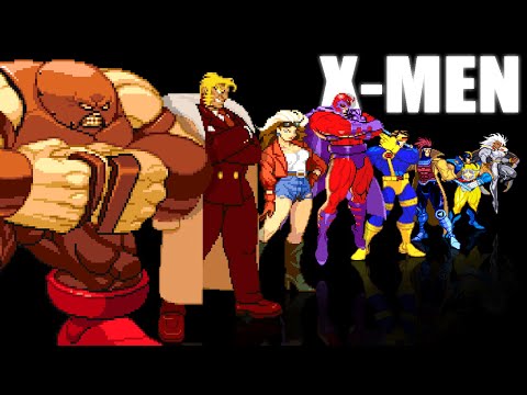 XvSF: Easter Eggs, Combos + History [X-MEN SIDE]