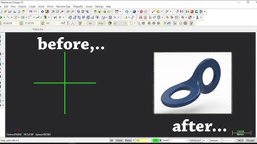Mastercam X5 || Create Simple 3D model from two Crossed Line