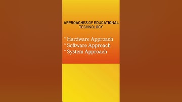Approaches of Educational Technology: Hardware, Software & System Approach Explanation in Malayalam 